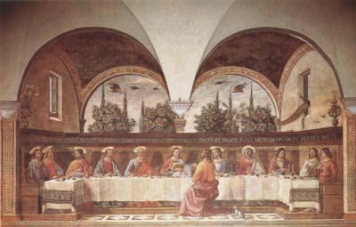 Domenico Ghirlandaio Last Supper (mk08) oil painting picture